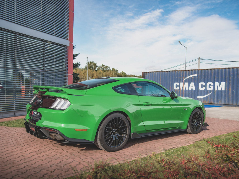 Street PRO Side Skirts Diffusers V.2 Ford Mustang GT MK6 Facelift (2017-) - Wayside Performance 
