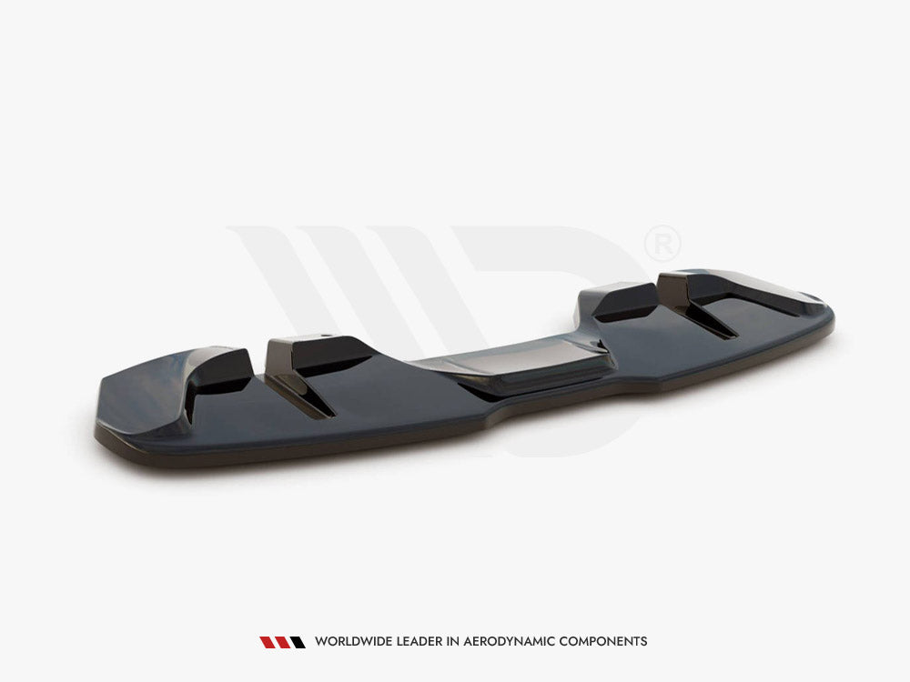 Central Rear Splitter Ford Mustang GT Mk6 Facelift (2017-) - Wayside Performance 
