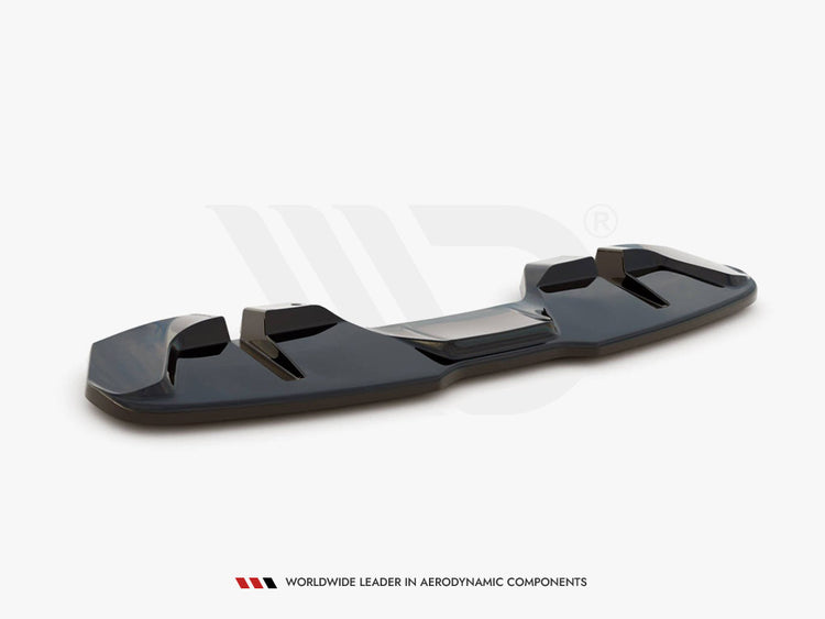Central Rear Splitter Ford Mustang GT Mk6 Facelift (2017-) - Wayside Performance 