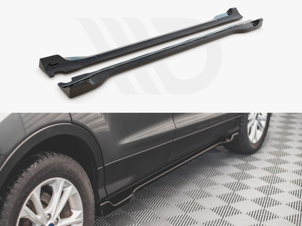 Side Skirts Diffusers Ford Escape MK3 (2012-2019) - Wayside Performance 