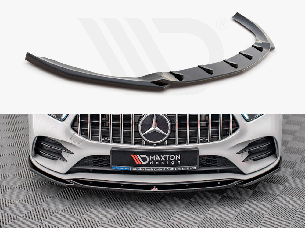 Front Splitter V.5 Mercedes A35 AMG / AMG-Line W177 - Wayside Performance 