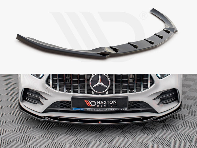 Front Splitter V.5 Mercedes A35 AMG / AMG-Line W177 - Wayside Performance 