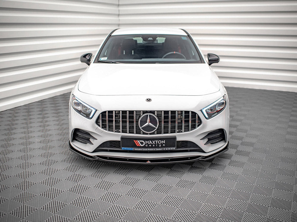 Front Splitter V.5 Mercedes A35 AMG / AMG-Line W177 - Wayside Performance 