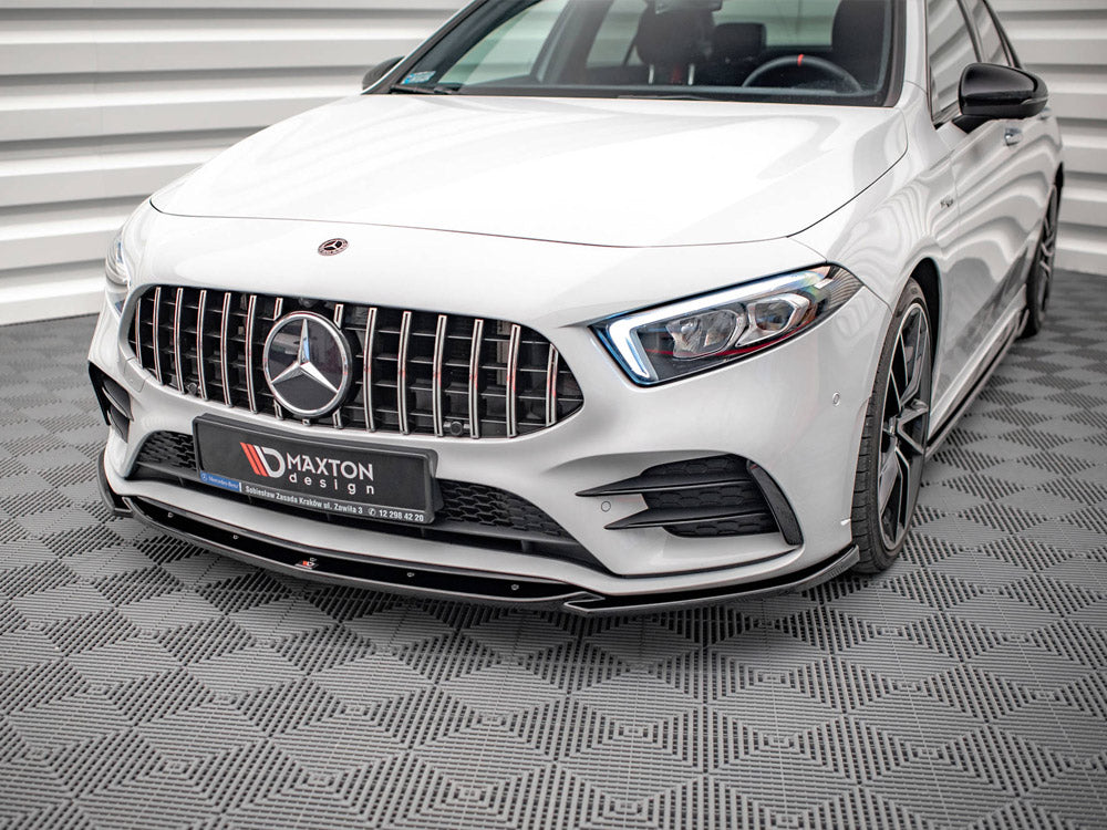 Front Splitter V.5 Mercedes A35 AMG / AMG-Line W177 - Wayside Performance 