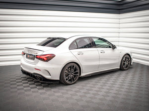 Side Skirts Diffusers V.2 Mercedes A35 AMG / AMG-Line W177 - Wayside Performance 