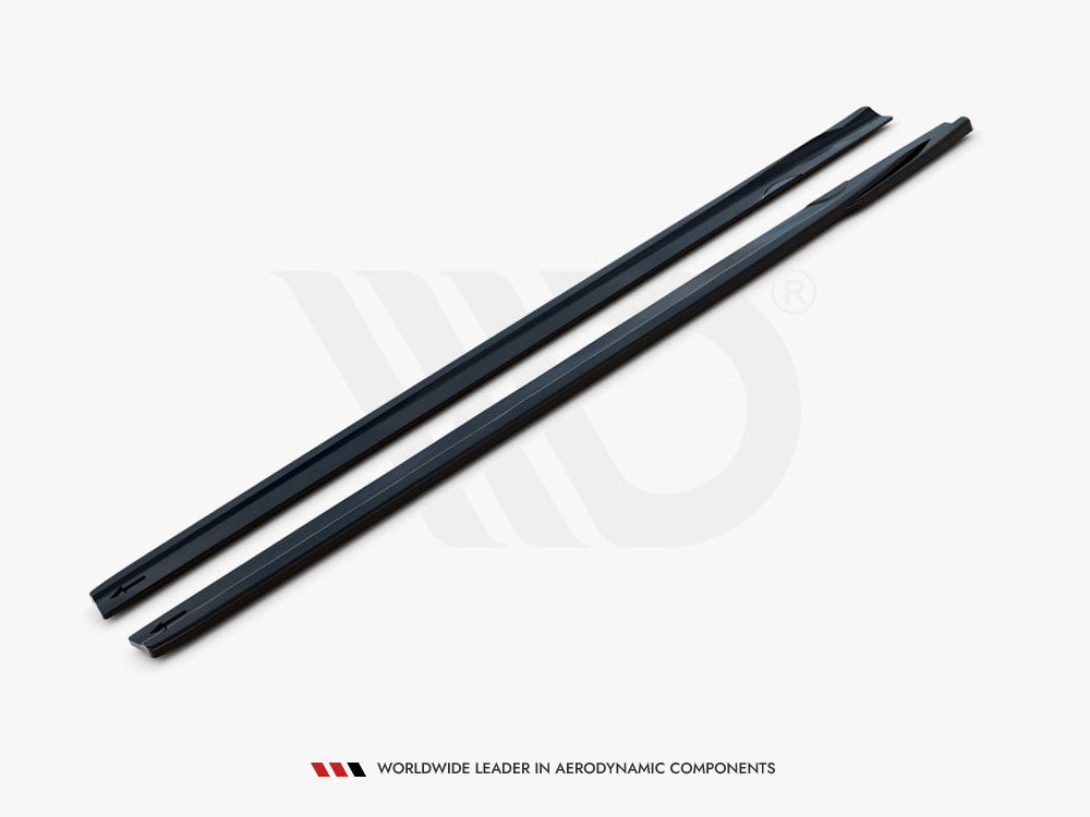 Side Skirts Diffusers V.2 Mercedes A35 AMG / AMG-Line W177 - Wayside Performance 