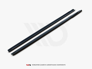 Side Skirts Diffusers V.2 Mercedes A35 AMG / AMG-Line W177 - Wayside Performance 