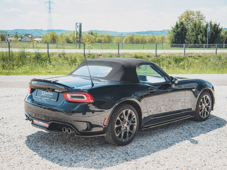 Rear Side Splitters Fiat 124 Spider Abarth (2017-) - Wayside Performance 