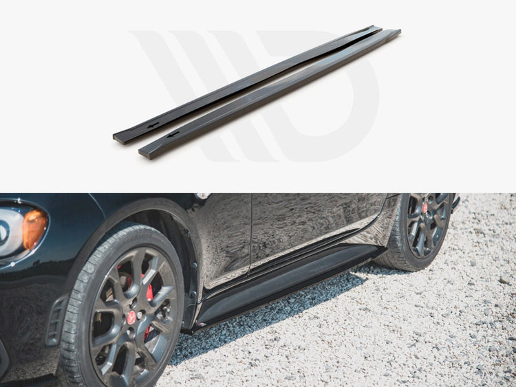 Side Skirts Splitters Fiat 124 Spider Abarth (2017-) - Wayside Performance 