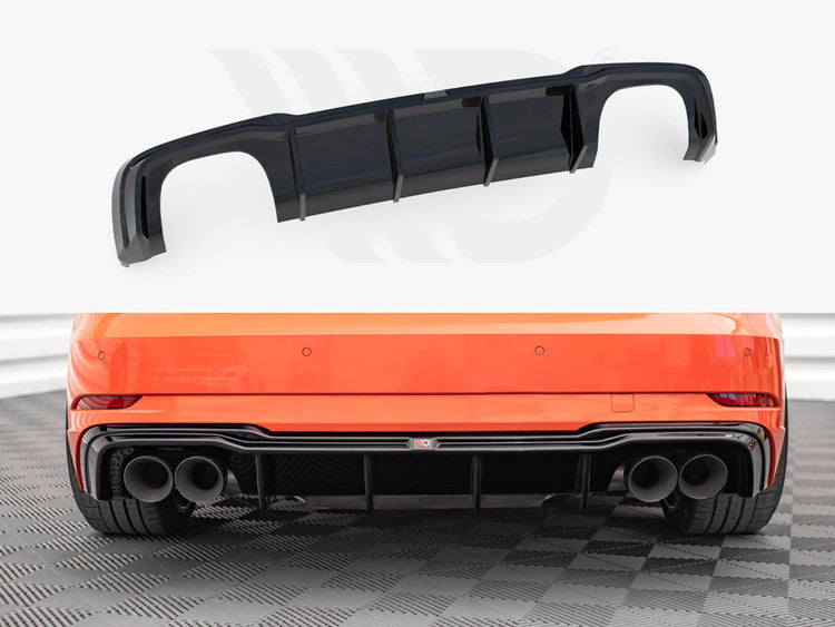 Maxton Design Rear Valance V.2 Audi Rs3 Sportback 8v Facelift - Wayside Performance 