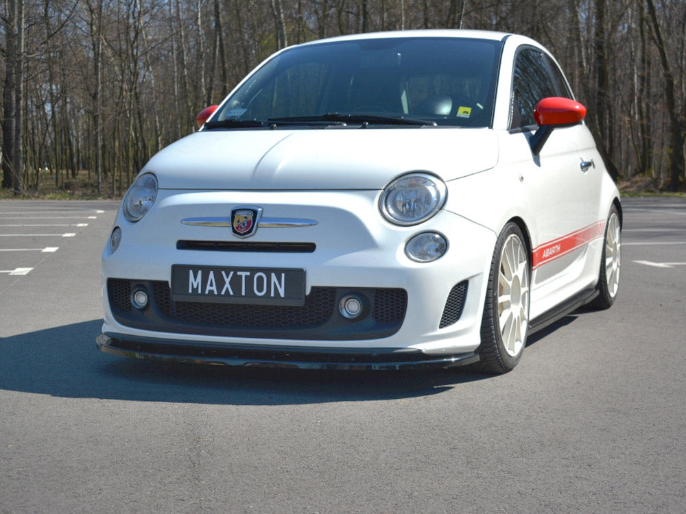Front Splitter V.2 Fiat 500 MK1 Abarth (2008-2012) - Wayside Performance 