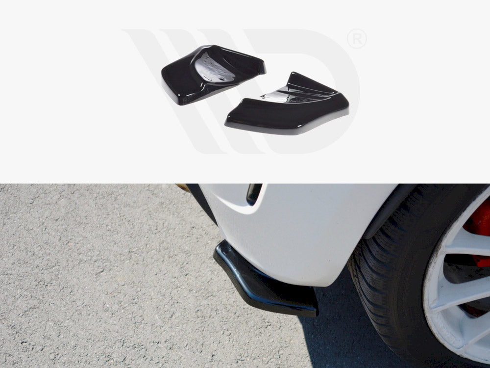 Rear Side Splitters Fiat 500 Abarth MK1 (2008-2012) - Wayside Performance 