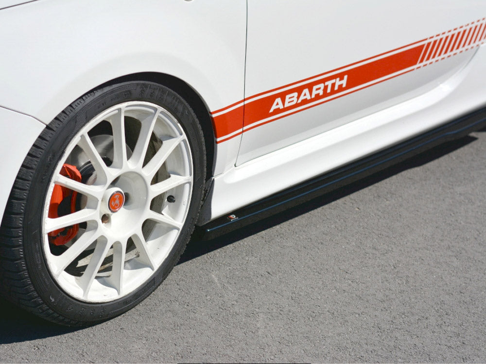 Side Skirts Splitters Fiat 500 Mk1 Abarth (2008-2012) - Wayside Performance 