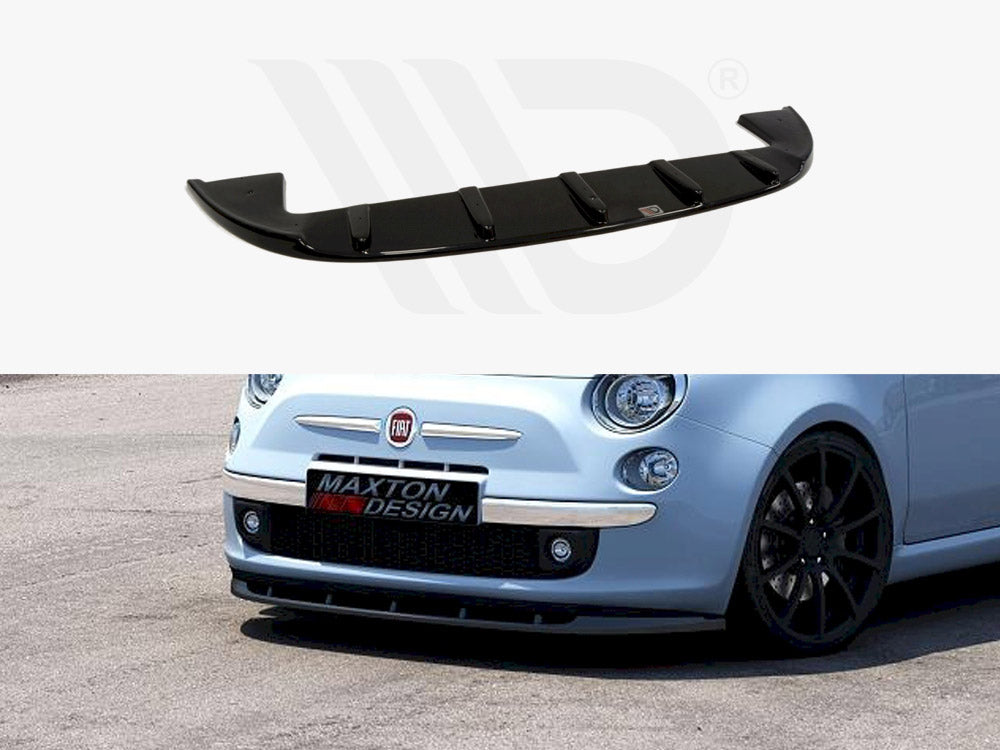 Front Splitter V.1 Fiat 500 Pre-facelift (2007-2014) - Wayside Performance 