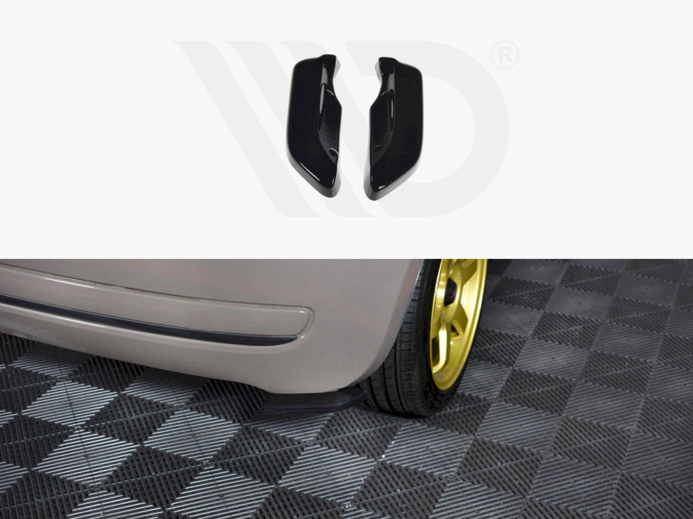 Rear Side Splitters Fiat 500 Pre-facelift (2007-2014) - Wayside Performance 