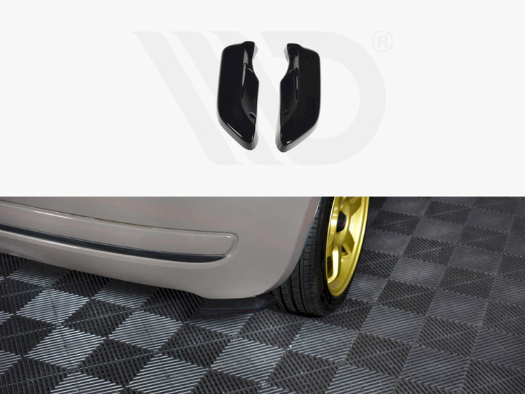 Rear Side Splitters Fiat 500 Pre-facelift (2007-2014) - Wayside Performance 