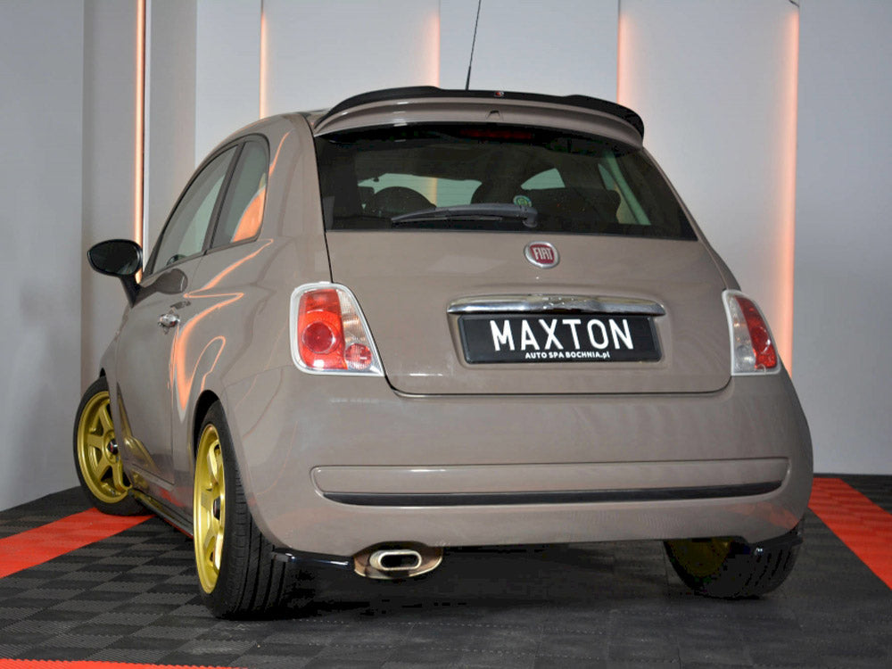 Rear Side Splitters Fiat 500 Pre-facelift (2007-2014) - Wayside Performance 