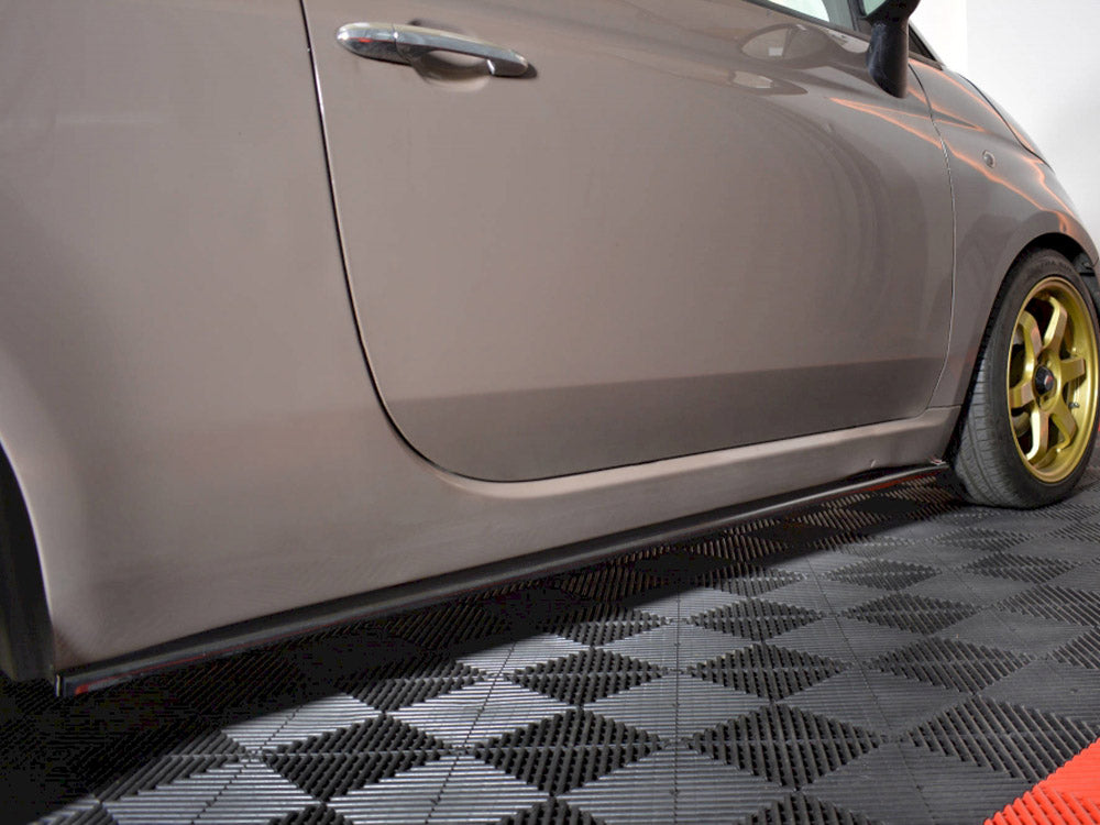 Side Skirts Splitters Fiat 500 Pre-Facelift (2007-2014) - Wayside Performance 
