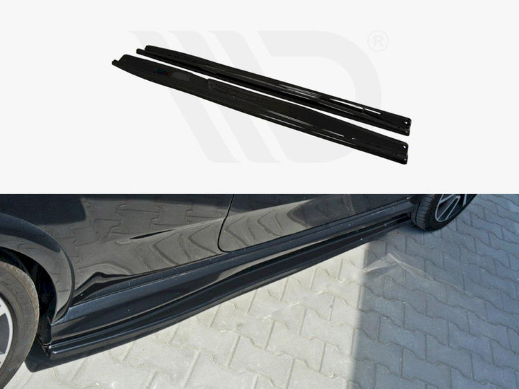 Side Skirts Diffusers Fiat Punto EVO Abarth (2010-2014) - Wayside Performance 
