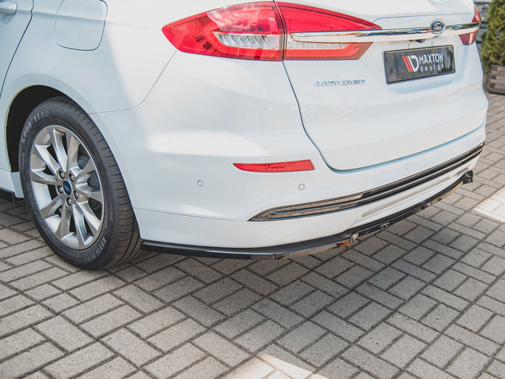 Central Rear Splitter Ford Mondeo Estate Platinum Mk5 Facelift - Wayside Performance 