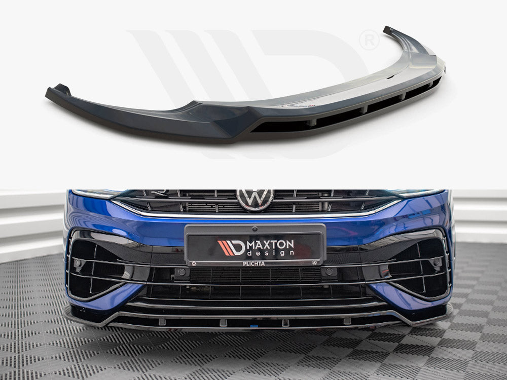 Front Splitter V.1 VW Tiguan R  / R-line MK2 Facelift (2020-) - Wayside Performance 