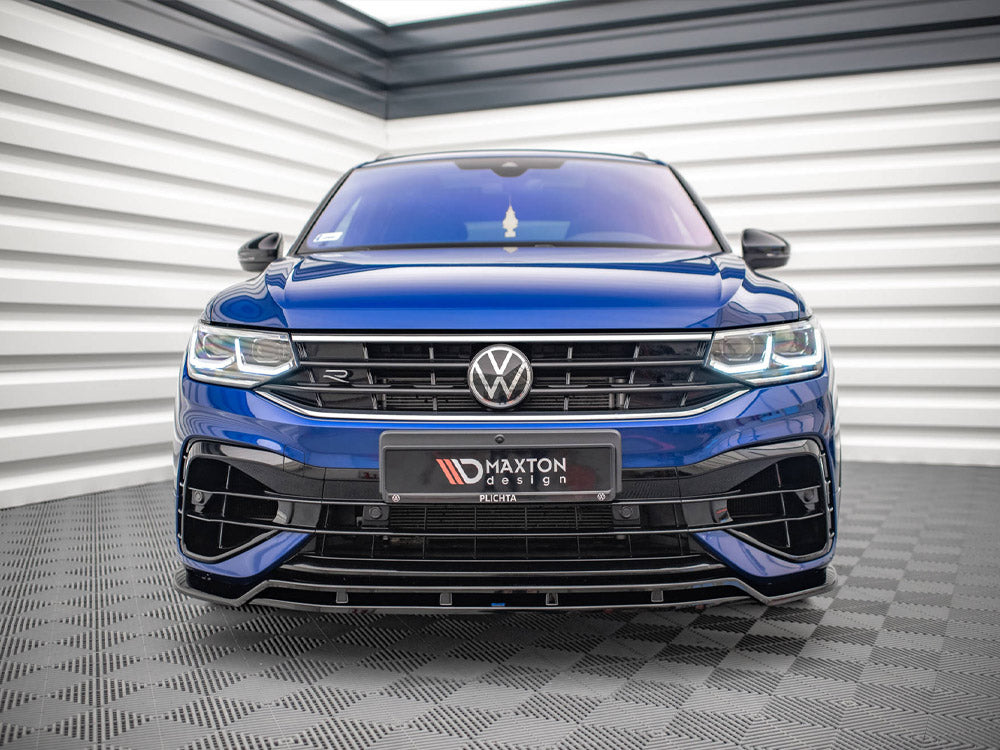 Front Splitter V.1 VW Tiguan R  / R-line MK2 Facelift (2020-) - Wayside Performance 