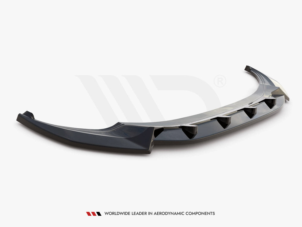 Front Splitter V.2 VW Tiguan R  / R-line MK2 Facelift (2020-) - Wayside Performance 