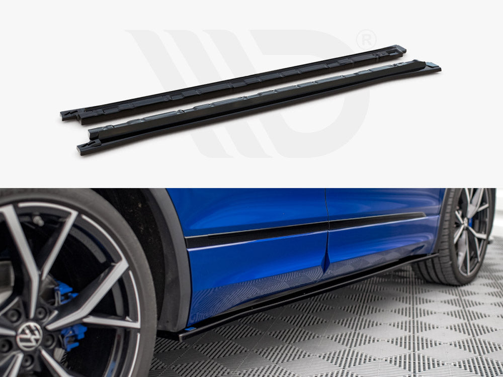 Side Skirts Diffusers VW Tiguan R  / R-line MK2 Facelift (2020-) - Wayside Performance 