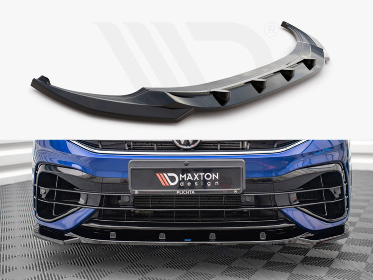 Front Splitter V.3 VW Tiguan R  / R-line MK2 Facelift (2020-) - Wayside Performance 