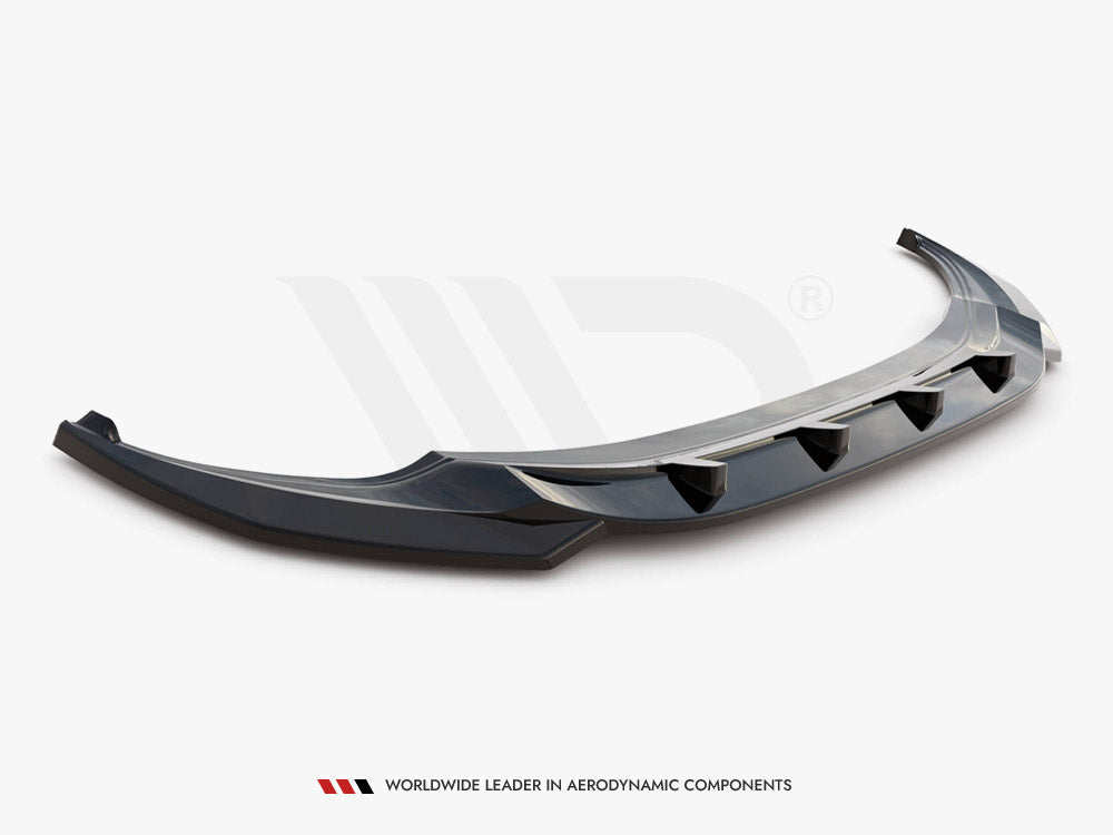 Front Splitter V.3 VW Tiguan R  / R-line MK2 Facelift (2020-) - Wayside Performance 