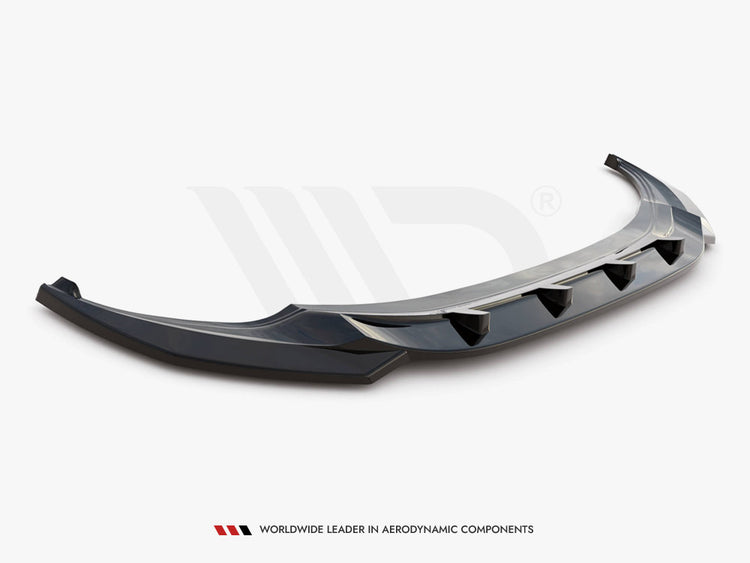 Front Splitter V.3 VW Tiguan R  / R-line MK2 Facelift (2020-) - Wayside Performance 