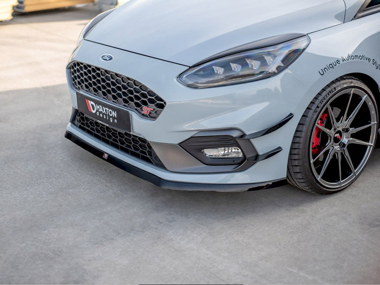 Front Splitter V.6 Ford Fiesta Mk8 St / St-line (2017-) - Wayside Performance 