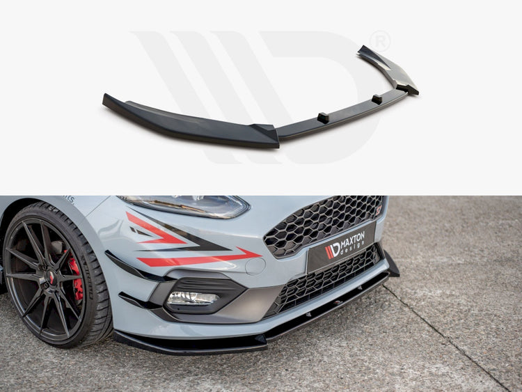 Front Splitter V.7 Ford Fiesta Mk8 St / St-line (2017-) - Wayside Performance 