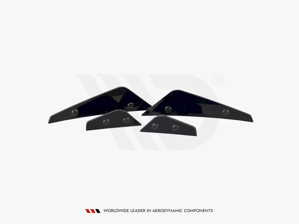 Front Bumper Wings (Canards) Ford Fiesta Mk8 St / St-line - Wayside Performance 