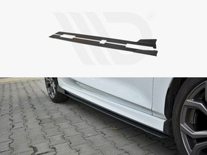 Racing Side Skirts Diffusers V.1 Ford Fiesta Mk8 St / St-line - Wayside Performance 