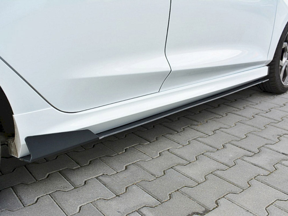 Racing Side Skirts Diffusers V.1 Ford Fiesta Mk8 St / St-line - Wayside Performance 