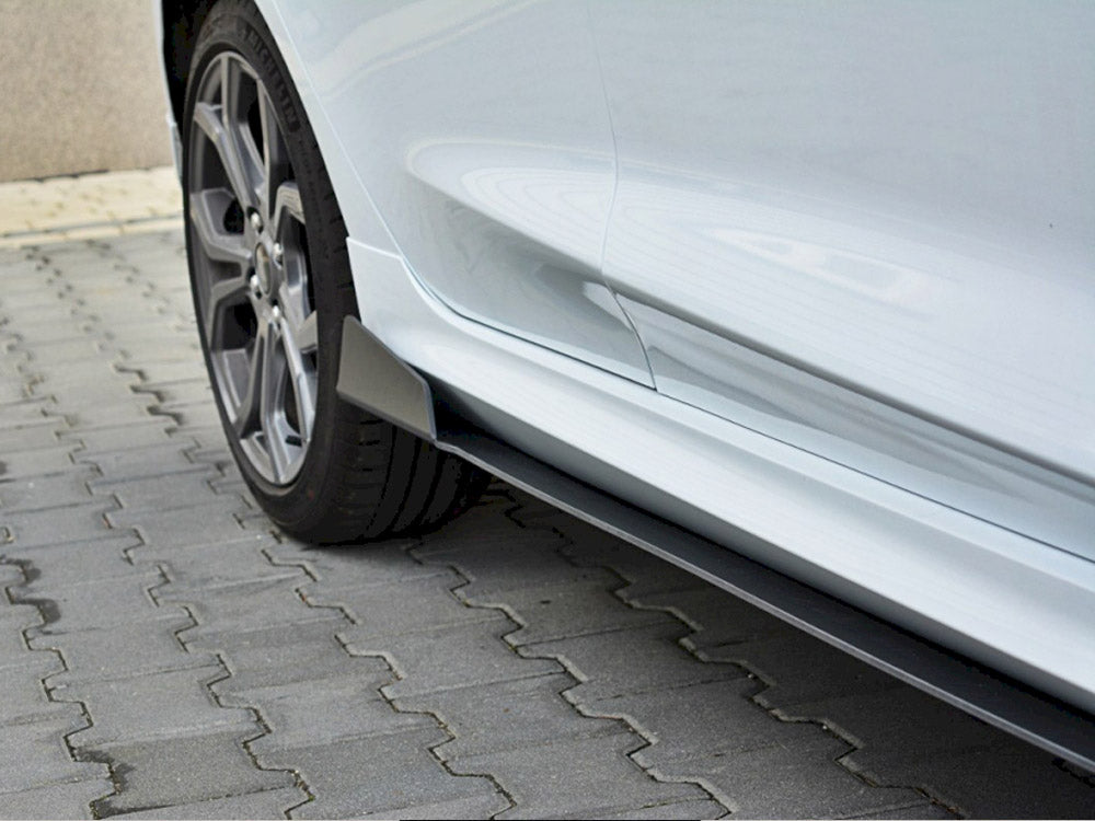 Racing Side Skirts Diffusers V.1 Ford Fiesta Mk8 St / St-line - Wayside Performance 