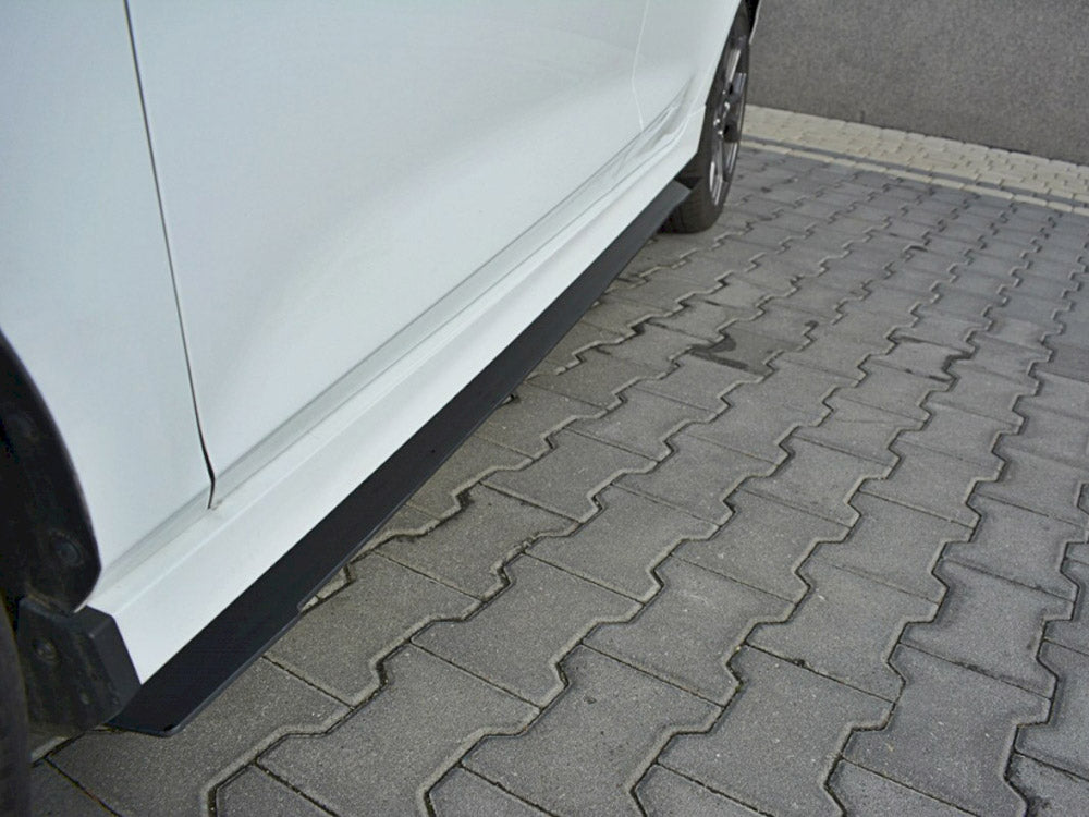 Racing Side Skirts Diffusers V.2 Ford Fiesta Mk8 St / St-line - Wayside Performance 