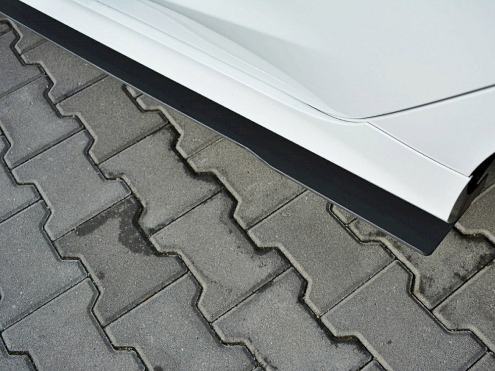 Racing Side Skirts Diffusers V.2 Ford Fiesta Mk8 St / St-line - Wayside Performance 