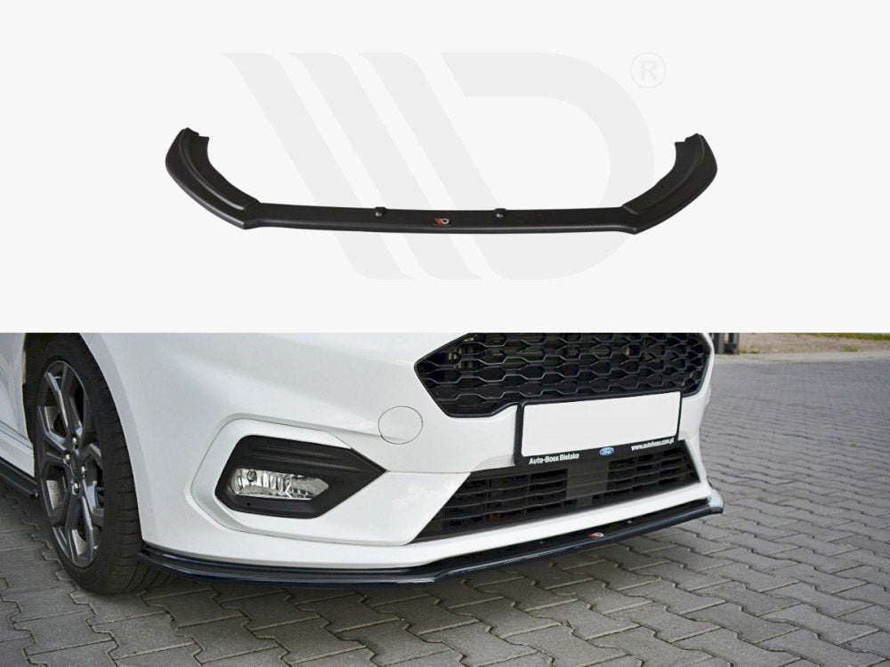 Front Splitter V.2 Fiesta Mk8 St / St-line (2017-) - Wayside Performance 
