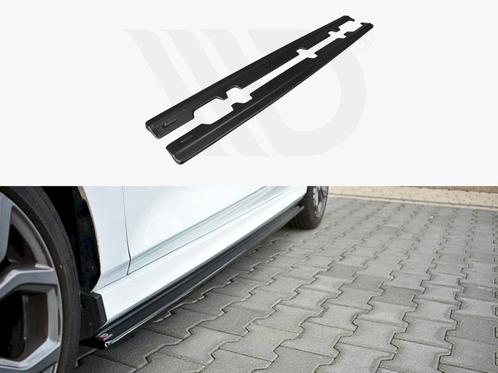 Side Skirts Diffusers V.1 Ford Fiesta Mk8 St / St-line - Wayside Performance 