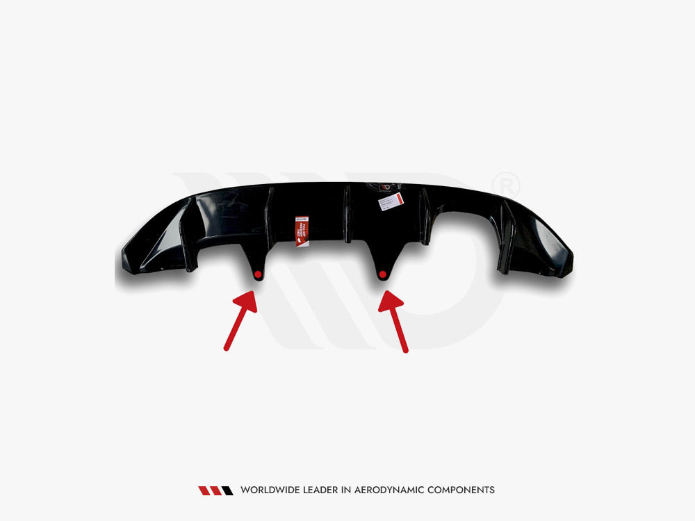 Rear Valance Ford Fiesta Mk8 St - Wayside Performance 