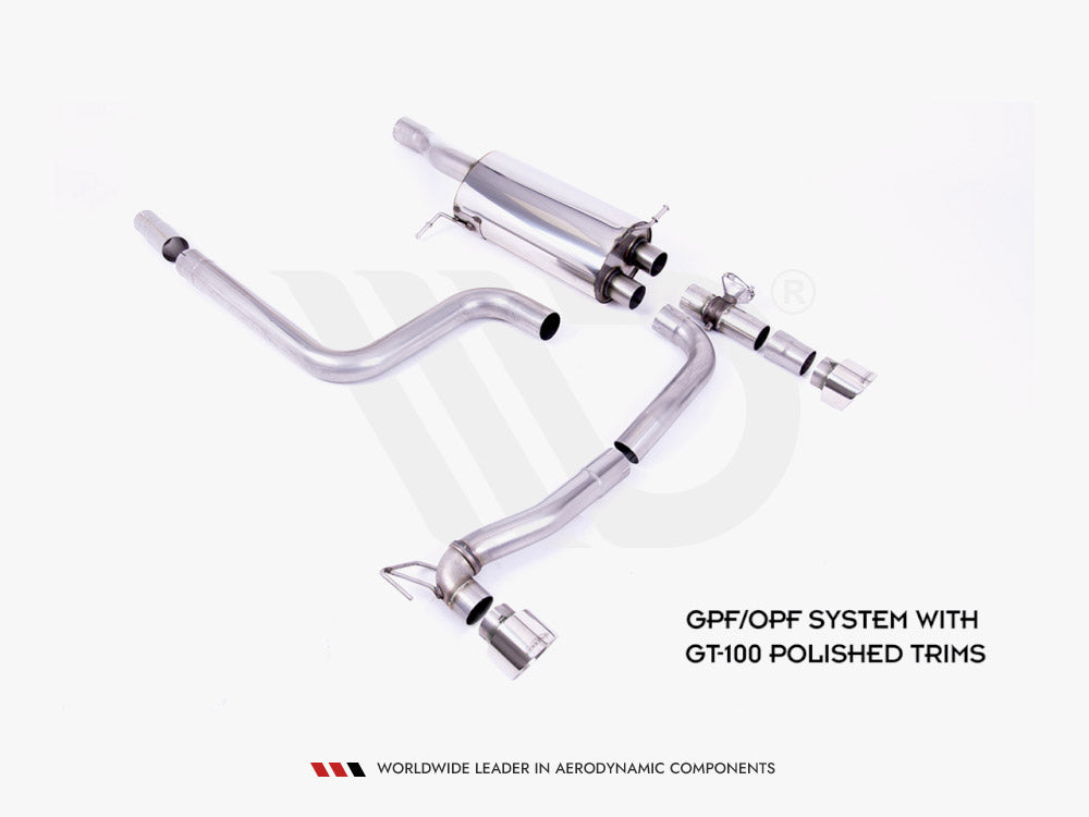 Rear Diffuser + Milltek Gpf/opf Back Exhaust System - Ford Fiesta Mk8 St & Mk8.5 St (2018-2022) - Wayside Performance 