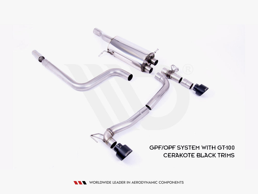 Rear Diffuser + Milltek Gpf/opf Back Exhaust System - Ford Fiesta Mk8 St & Mk8.5 St (2018-2022) - Wayside Performance 