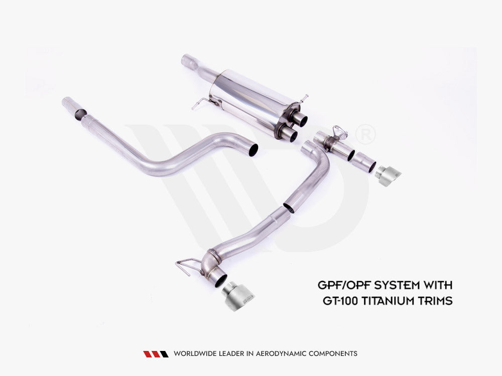 Rear Diffuser + Milltek Gpf/opf Back Exhaust System - Ford Fiesta Mk8 St & Mk8.5 St (2018-2022) - Wayside Performance 