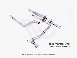Rear Diffuser + Milltek Gpf/opf Back Exhaust System - Ford Fiesta Mk8 St & Mk8.5 St (2018-2022) - Wayside Performance 