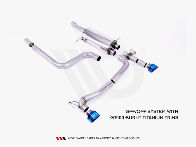 Rear Diffuser + Milltek Gpf/opf Back Exhaust System - Ford Fiesta Mk8 St & Mk8.5 St (2018-2022) - Wayside Performance 