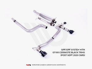 Rear Diffuser + Milltek Gpf/opf Back Exhaust System - Ford Fiesta Mk8 St & Mk8.5 St (2018-2022) - Wayside Performance 