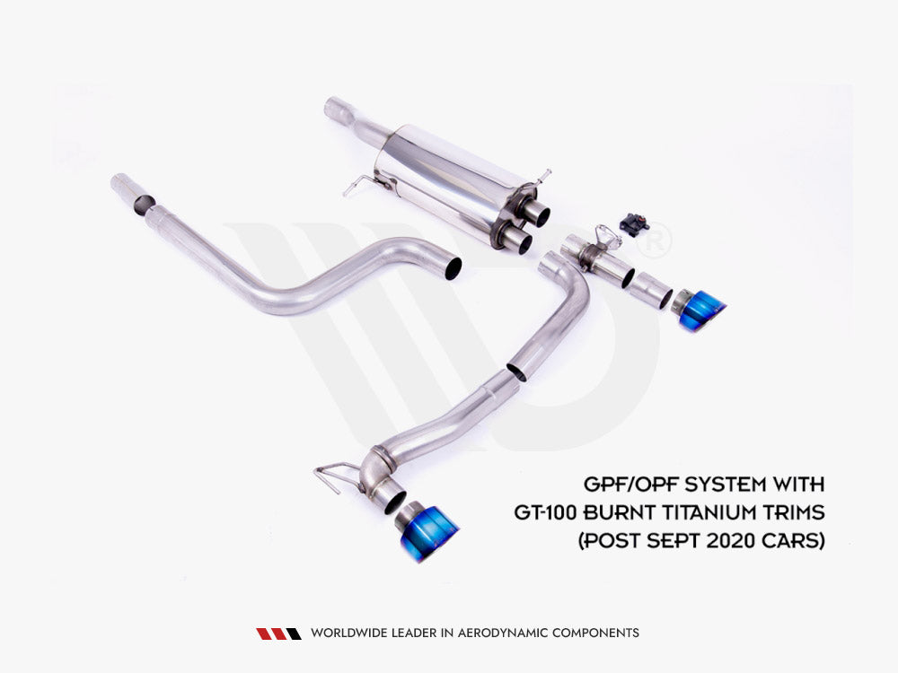 Rear Diffuser + Milltek Gpf/opf Back Exhaust System - Ford Fiesta Mk8 St & Mk8.5 St (2018-2022) - Wayside Performance 