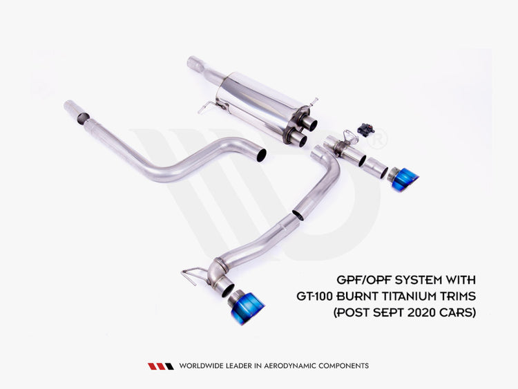 Rear Diffuser + Milltek Gpf/opf Back Exhaust System - Ford Fiesta Mk8 St & Mk8.5 St (2018-2022) - Wayside Performance 